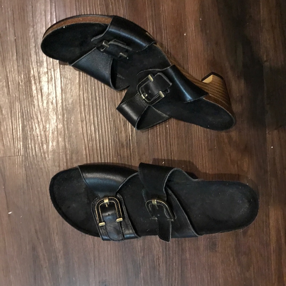 Papillo (Birkenstock) heels sandals shoes size 40